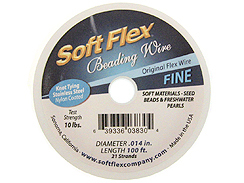 Soft Flex Soft Fle x Wire 21-Strand 0.014-inch x 10-feet, Silver