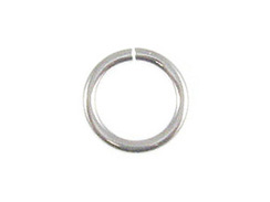 9mm, Thick 16 gauge Open Jump Rings. Sterling Silver .925 High Polished  Open Rings. 10 pieces, Split Ring. Open rings. High Polished.