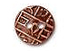 10 - TierraCast Pewter Button Round Coin Antique Copper Plated