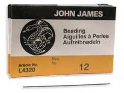 John James Quilting/Betweens Hand Needles-Size 12 12/Pkg
